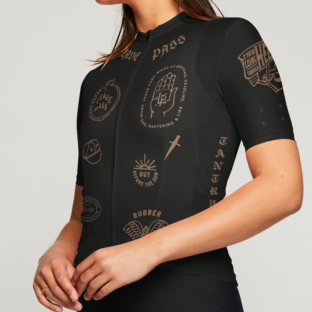 Women's Bronze Jersey v2 - PRICE DROP – Leave Pass